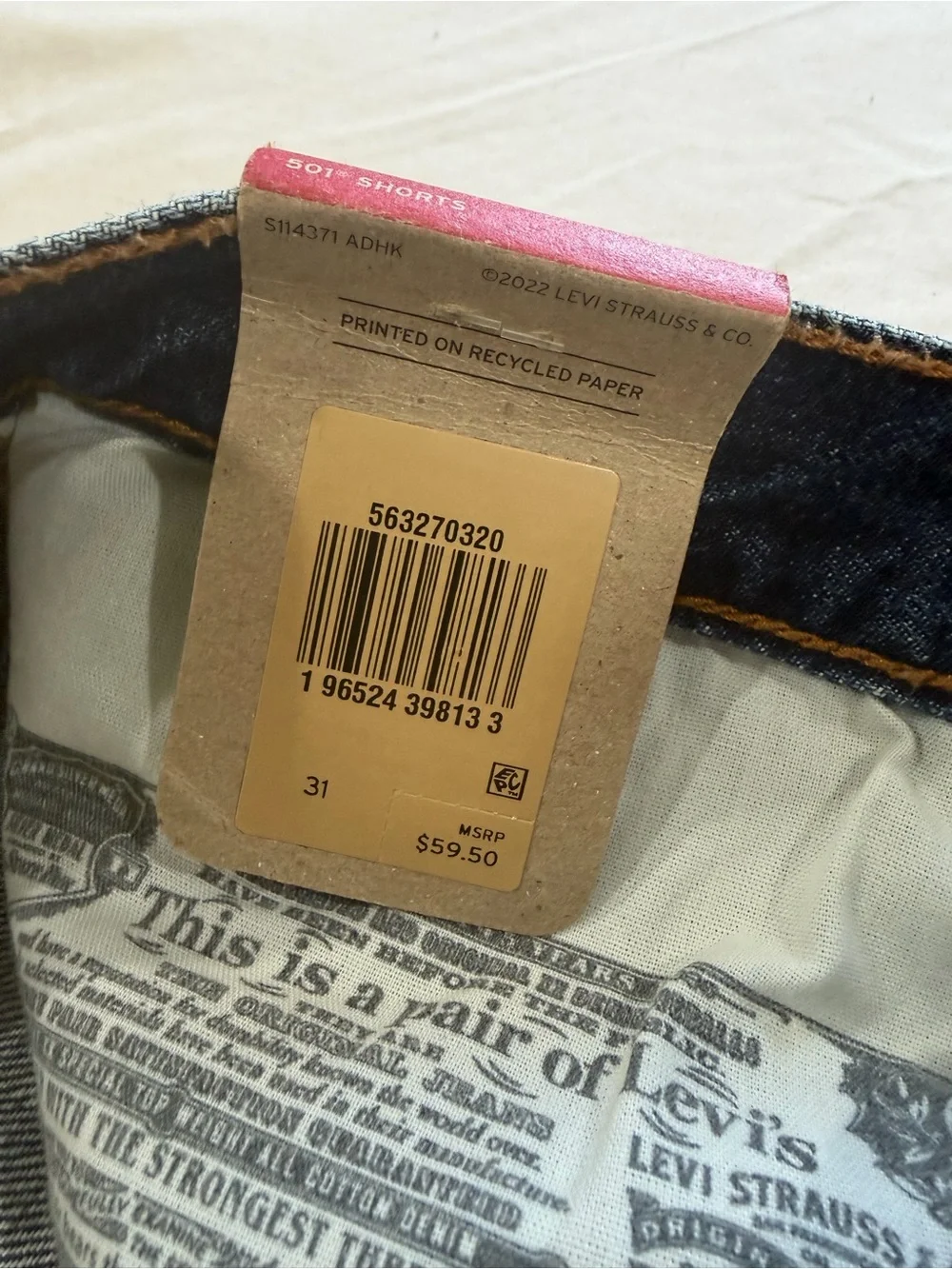 Levi’s 501’s - Picture 6 of 6
